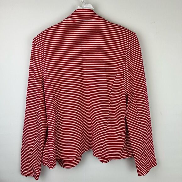 Tommy Hilfiger Womens Jacket XL Stripe Nautical Military blazer holidays - Picture 11 of 12